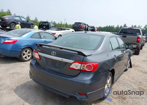 2012 Toyota Corolla S from USA, damaged, VIN 2T1BU4EEXCC883897